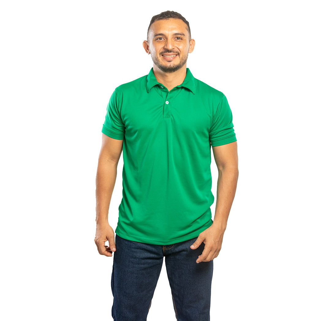 Camiseta tipo Polo Dry Fit de Hombre