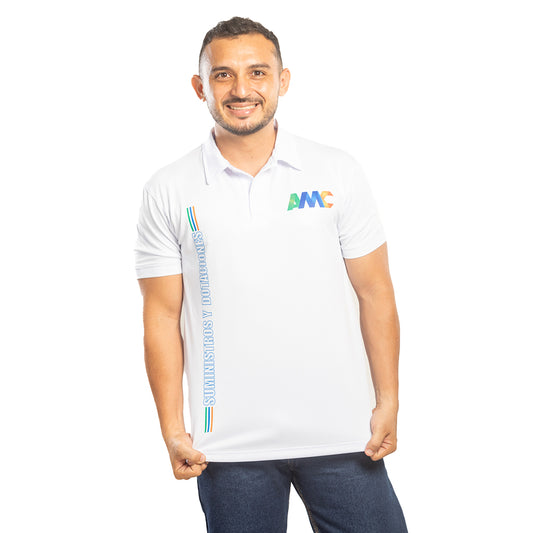 Camiseta tipo Polo Dry Fit de Hombre
