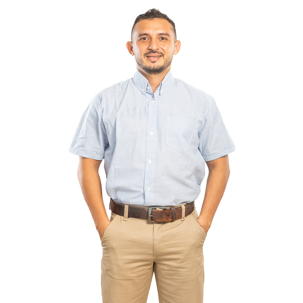 Camisa Oxford Hombre de Rayas