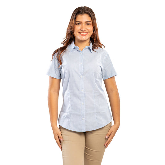Camisa Oxford de Dama de Rayas